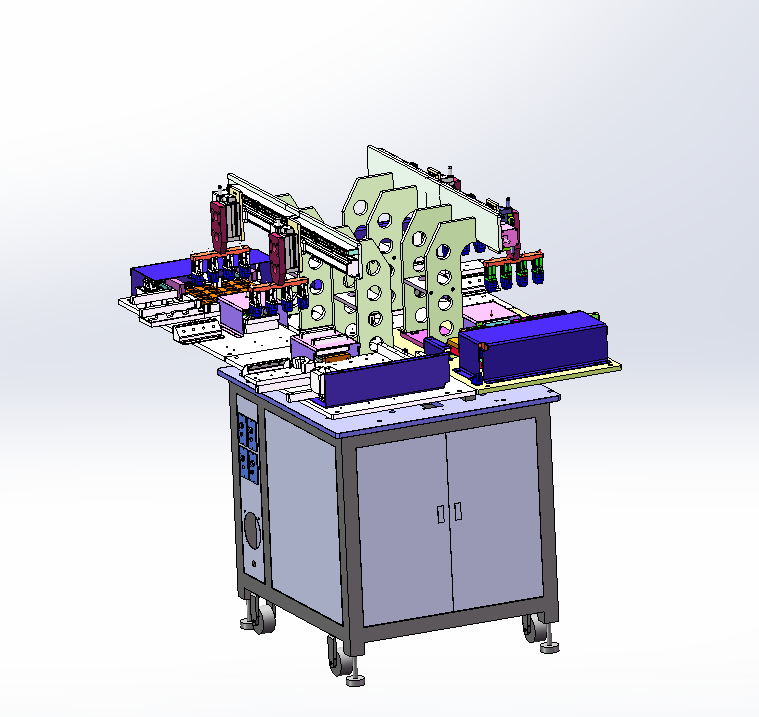 充电头快速分类夹拿设备